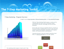 Tablet Screenshot of 7stepmarketingtoolkit.com